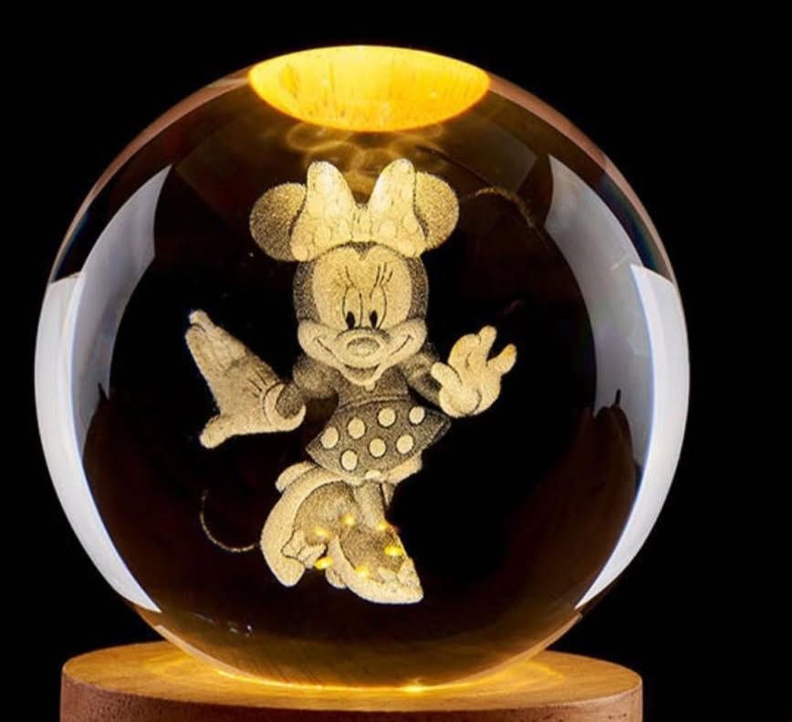 Minnie Mouse 3D laser lamp