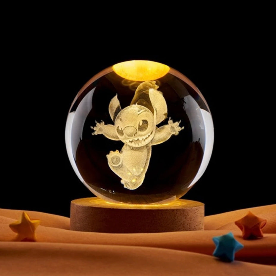 Stitch Design-3D Crystal Lamp